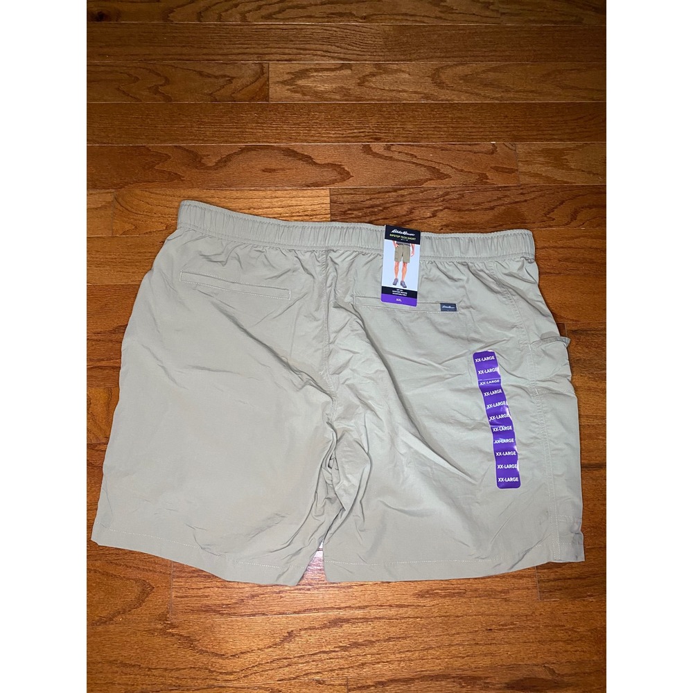 Eddie Bauer Tan Ripstop Tech Shorts Size XXL‎ - Picture 8 of 12